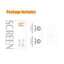 For DJI Action 2 ENKAY 0.2mm 9H Tempered Glass Screen Film, Version:Power Combo
