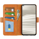 For OPPO Realme GT2 Pro 5G Dual-side Magnetic Buckle Leather Phone Case(Yellow)
