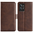 For OPPO Realme GT2 Pro 5G Dual-side Magnetic Buckle Leather Phone Case(Brown)