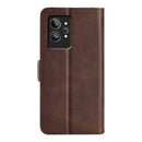 For OPPO Realme GT2 Pro 5G Dual-side Magnetic Buckle Leather Phone Case(Brown)