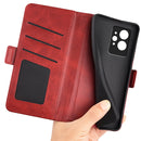 For OPPO Realme GT2 Pro 5G Dual-side Magnetic Buckle Leather Phone Case(Red)