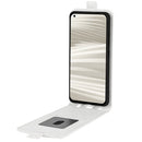 For OPPO Realme GT2 Pro 5G R64 Texture Vertical Flip Leather Phone Case(White)