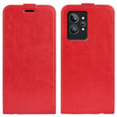 For OPPO Realme GT2 Pro 5G R64 Texture Vertical Flip Leather Phone Case(Red)