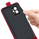 For OPPO Realme GT2 Pro 5G R64 Texture Vertical Flip Leather Phone Case(Red)
