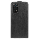 For Xiaomi Redmi Note 11 4G / Note 11S R64 Texture Vertical Flip Leather Phone Case(Black)