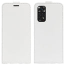 For Xiaomi Redmi Note 11 4G / Note 11S R64 Texture Vertical Flip Leather Phone Case(White)