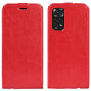 For Xiaomi Redmi Note 11 4G / Note 11S R64 Texture Vertical Flip Leather Phone Case(Red)