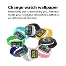 D20L 1.3 inch IP67 Waterproof Color Screen Smart Watch(White)
