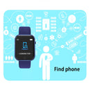 D20L 1.3 inch IP67 Waterproof Color Screen Smart Watch(White)