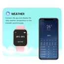 D20L 1.3 inch IP67 Waterproof Color Screen Smart Watch(Yelllow)