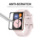 1 PC ENKAY 3D Full Coverage Soft PC Edge + PMMA HD Screen Protector Film For Huawei Watch Fit