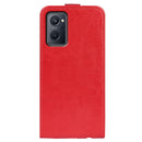 For OPPO Realme 9i R64 Texture Vertical Flip Leather Phone Case(Red)