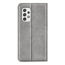 For Samsung Galaxy A23 5G Retro-skin Magnetic Suction Leather Phone Case(Grey)