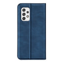 For Samsung Galaxy A23 5G Retro-skin Magnetic Suction Leather Phone Case(Dark Blue)
