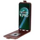 For OPPO Realme 9 Pro / Realme V25 R64 Texture Vertical Flip Leather Phone Case(Brown)