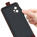 For OPPO Realme 9 Pro / Realme V25 R64 Texture Vertical Flip Leather Phone Case(Brown)