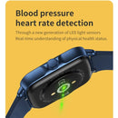AW18 1.69inch Color Screen Smart Watch, Support Bluetooth Call / Heart Rate Monitoring(Gold)