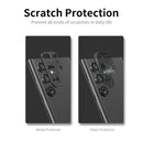 For Samsung Galaxy S22 Ultra 5G ENKAY Aluminium Alloy Camera Lens Protector Full Cover(Green)