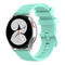 For Huawei Watch 2 20mm Carbon Fiber Striped Silicone Watch Band(Water Duck)