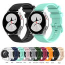 For Garmin Vivomove3 20mm Carbon Fiber Striped Silicone Watch Band(White)
