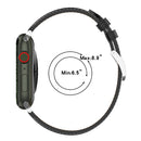 22mm Top Layer Cowhide Sewing Strap For Apple Watch Series 7 41mm / 6&SE&5&4 40mm / 3&2&1 38mm(Light Brown)