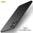 For Huawei Nova 9 MOFI Frosted PC Ultra-thin Hard Phone Case(Black)