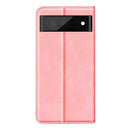 For Google Pixel 7 Retro-skin Magnetic Suction Leather Phone Case(Pink)