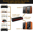 6 In 2 Out 300W Power Amplifier Switcher Loudspeaker Switch Distribute Device