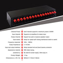 6 In 2 Out 300W Power Amplifier Switcher Loudspeaker Switch Distribute Device