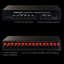 6 In 2 Out 300W Power Amplifier Switcher Loudspeaker Switch Distribute Device
