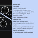 1 In 4 Out Audio Frequency Signal Splitter Distribute Device, Non Consumption, 3.5mm Interface Output