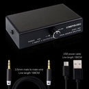 1 In 4 Out Audio Frequency Signal Splitter Distribute Device, Non Consumption, 3.5mm Interface Output