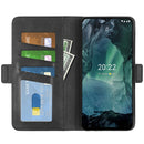 For Nokia G11/G21 Dual-side Magnetic Buckle Leather Phone Case(Black)