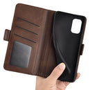 For Nokia G11/G21 Dual-side Magnetic Buckle Leather Phone Case(Brown)