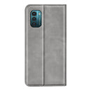 For Nokia G11/G21 Retro-skin Magnetic Suction Leather Phone Case(Grey)