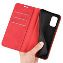 For Nokia G11/G21 Retro-skin Magnetic Suction Leather Phone Case(Red)