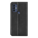 For TCL 30 SE/305/306 Retro-skin Magnetic Suction Leather Phone Case(Black)