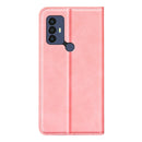 For TCL 30 SE/305/306 Retro-skin Magnetic Suction Leather Phone Case(Pink)
