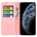 For TCL 30 SE/305/306 Retro-skin Magnetic Suction Leather Phone Case(Pink)