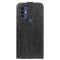 For TCL 30 SE/305/306 R64 Texture Single Vertical Flip Leather Phone Case(Black)