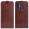 For TCL 30 SE/305/306 R64 Texture Single Vertical Flip Leather Phone Case(Brown)