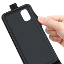 For Motorola Moto G22 4G R64 Texture Single Vertical Flip Leather Phone Case(Black)