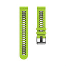 For Honor Magic Watch 2 42mm 20mm Mixed-Color Silicone Watch Band(Black+Orange)