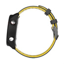 For Huawei Watch 3 22mm Mixed-Color Silicone Watch Band(White+Orange)