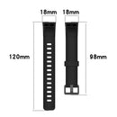 8-shape Silicone Watch Band for Realme Band RMA199(Green)