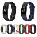 8-shape Silicone Watch Band for Realme Band RMA199(Blue)