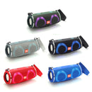 T&G TG642 RGB Light Waterproof Portable Bluetooth Speaker Support FM / TF Card(Blue)