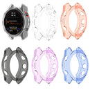 For Garmin Fenix 7s Shockproof TPU Soft Protective Case(Pink)