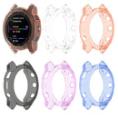 For Garmin Fenix 7X Shockproof TPU Soft Protective Case(Pink)
