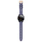 For Garmin Fenix 5S Plus 20mm Rose Gold Buckle Silicone Watch Band(Dark blue)